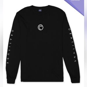 Monat modern nature gratitude long sleeve tee